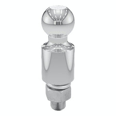 CURT 40032 1-7/8 Trailer Ball (1 x 2-1/8 Shank, 2 Rise, 3,500 lbs., Chrome)