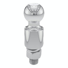 CURT 40034 2 Trailer Ball (1 x 2-1/8 Shank, 2 Rise, 6,000 lbs., Chrome)