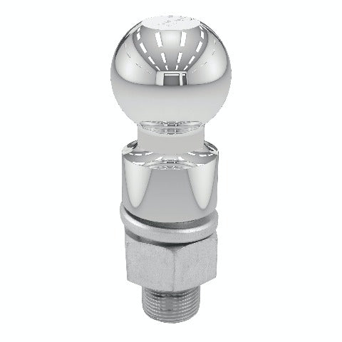 CURT 40035 2-5/16 Trailer Ball (1-1/4 x 2-5/8 Shank, 1 Rise, 10,000 lbs., Chrome)