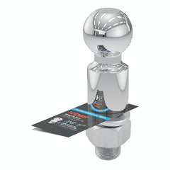 CURT 40036 2-5/16 Trailer Ball (1-1/4 x 2-5/8 Shank, 2 Rise, 10,000 lbs., Chrome)
