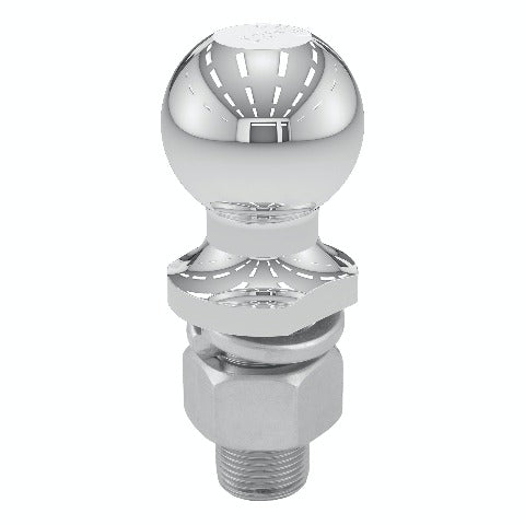 CURT 40037 2 Trailer Ball (1 x 2-1/8 Shank, 7,500 lbs., Chrome)