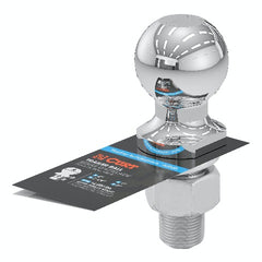 CURT 40038 2 Trailer Ball (1 x 2-1/4 Shank, 12,000 lbs., Chrome)
