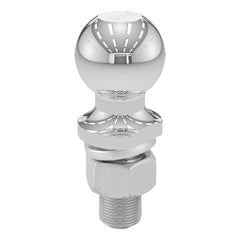 CURT 40038 2 Trailer Ball (1 x 2-1/4 Shank, 12,000 lbs., Chrome)