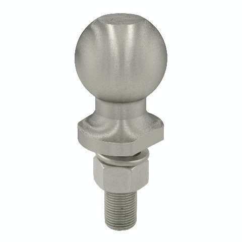 CURT 40052 2 Trailer Ball (3/4 x 2-1/8 Shank, 3,500 lbs., Stainless)