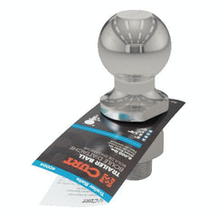 CURT 40053 2 Trailer Ball (1 x 2-1/8 Shank, 6,000 lbs., Stainless)