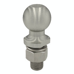 CURT 40053 2 Trailer Ball (1 x 2-1/8 Shank, 6,000 lbs., Stainless)