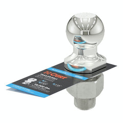 CURT 40056 2 Trailer Ball (1-1/4 x 2-5/8 Shank, 10,000 lbs., Stainless)