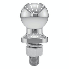 CURT 40064 2 Trailer Ball (3/4 x 1-3/4 Shank, 3,500 lbs., Chrome, Packaged)