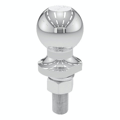 CURT 40065 2 Trailer Ball (3/4 x 2-1/8 Shank, 3,500 lbs., Chrome, Packaged)