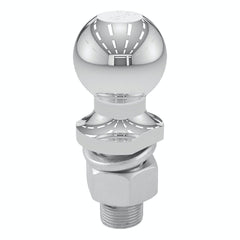 CURT 40066 2 Trailer Ball (1 x 2-1/8 Shank, 6,000 lbs., Chrome, Packaged)