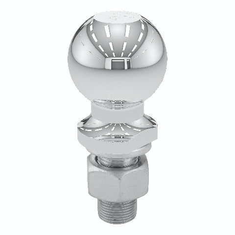 CURT 40067 2-5/16 Trailer Ball (1 x 2-1/8 Shank, 7,500 lbs., Chrome, Packaged)