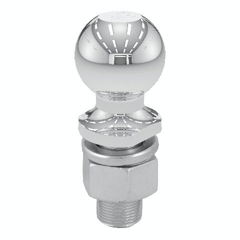CURT 40068 2-5/16 Trailer Ball (1-1/4 x 2-5/8 Shank, 10,000 lbs., Chrome, Packaged)