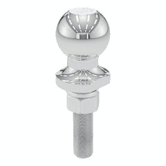 CURT 40071 1-7/8 Trailer Ball (3/4 x 3 Shank, 2,000 lbs., Chrome, Packaged)