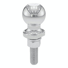 CURT 40073 2 Trailer Ball (3/4 x 3 Shank, 3,500 lbs., Chrome, Packaged)