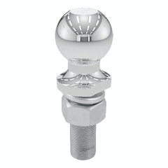 CURT 40074 2 Trailer Ball (1 x 3 Shank, 6,000 lbs., Chrome, Packaged)