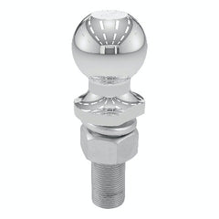 CURT 40074 2 Trailer Ball (1 x 3 Shank, 6,000 lbs., Chrome, Packaged)