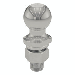 CURT 40081 1-7/8 Trailer Ball (1 x 2-1/8 Shank, 3,500 lbs., Stainless, Packaged)