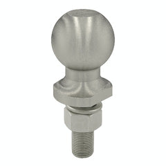 CURT 40082 2 Trailer Ball (3/4 x 2-1/8 Shank, 3,500 lbs., Stainless, Packaged)