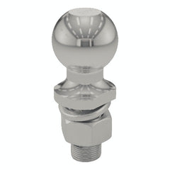 CURT 40083 2 Trailer Ball (1 x 2-1/8 Shank, 6,000 lbs., Stainless, Packaged)
