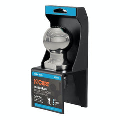 CURT 40083 2 Trailer Ball (1 x 2-1/8 Shank, 6,000 lbs., Stainless, Packaged)