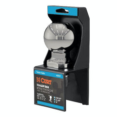 CURT 40084 2-5/16 Trailer Ball (1 x 2-1/8 Shank, 7,500 lbs., Stainless, Packaged)