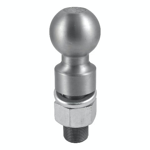 CURT 40086 2-5/16 Trailer Ball (1-1/4 x 2-5/8 Shank, 25,000 lbs., Raw Steel)