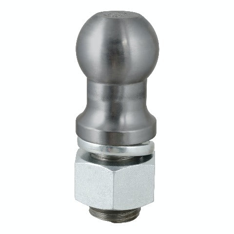 CURT 40089 3 Trailer Ball (2 x 3-1/4 Shank, 30,000 lbs., Raw Steel)