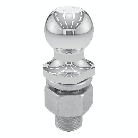 CURT 40090 2 Trailer Ball (1-1/4 x 2-5/8 Shank, 10,000 lbs., Chrome)