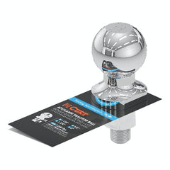 CURT 40095 1-7/8 ATV Tow Ball - Lawn Tractor Hitch Ball (2,000 lbs., Chrome)