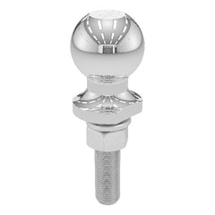 CURT 40173 2 in. Trailer Ball (3/4 in. x 3 in. Shank 3500 lbs. Chrome Packaged)