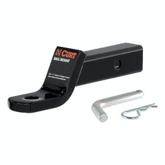 CURT 45032 Class 3 Ball Mount with Pin (2 Shank, 7,500 lbs., 2 Drop, 7-1/2 Long, in Box)