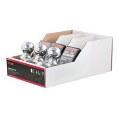 CURT 45056 Loaded Ball Mount with 2 Ball (2 Shank, 7,500 lbs., 4 Drop)
