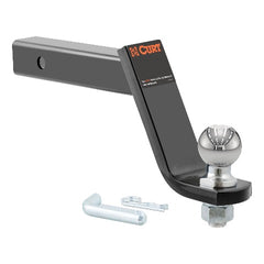 CURT 45065 Loaded Ball Mount with 2-5/16 Ball (2 Shank, 7,500 lbs., 6 Drop)