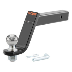 CURT 45065 Loaded Ball Mount with 2-5/16 Ball (2 Shank, 7,500 lbs., 6 Drop)