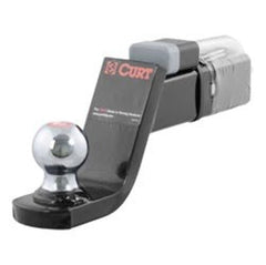 CURT 45147 Towing Starter Kit with 2 Ball (1-1/4 Shank, 3,500 lbs, 3/4 Rise)