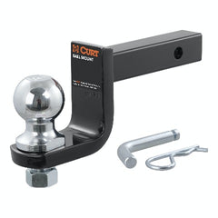 CURT 45148 Towing Starter Kit with 2 Ball (1-1/4 Shank, 3,500 lbs, 3-1/4 Drop)