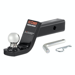 CURT 45151 Fusion Ball Mount with 1-7/8 Ball (2 Shank, 5,000 lbs., 4 Drop)