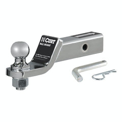 CURT 45293 Loaded Ball Mount with 1-7/8 Ball (2 Shank, 7,500 lbs., 2 Drop)