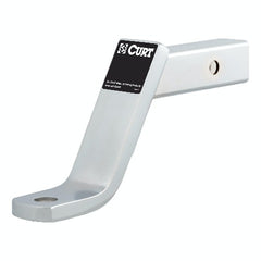 CURT 45297 Class 3 Ball Mount (2 Shank, 7,500 lbs., 6 Drop, 9-1/4 Long, Chrome)