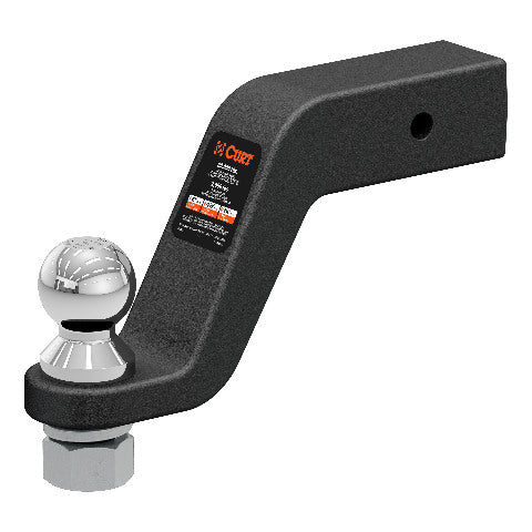 CURT 45373 Forged Trailer Hitch Mount with 2-5/16-Inch Ball, Fits 2-1/2-Inch Receiver, 20,000 lbs, 6-In Drop