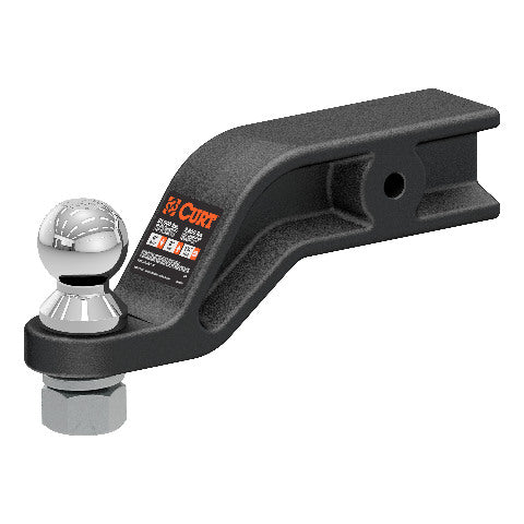 CURT 45375 Forged Trailer Hitch Mount with 2-5/16-Inch Ball, Fits 3-Inch Receiver, 20,000 lbs, 4-In Drop