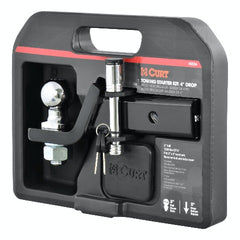 CURT 45534 Towing Starter Kit with 2 Ball (2 Shank, 7,500 lbs, 2 Drop)