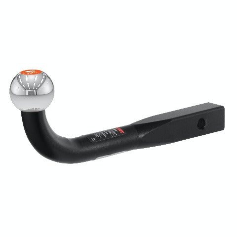 CURT 45552 Euro Mount (2 Ball, 1-1/4 Shank, 3,500 lbs., 2-3/4 High, 10 Long)