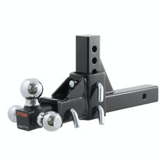 CURT 45799 Adjustable Tri-Ball Mount (2 Shank, 1-7/8, 2 and 2-5/16 Balls)