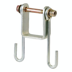 CURT 45806 Trailer Safety Chain Holder Bracket (2 Shank)