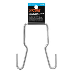 CURT 45807 Trailer Safety Chain Holder Bracket (2 Shank)