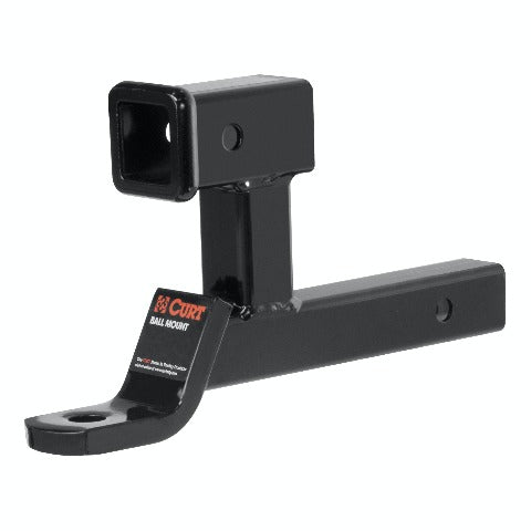CURT 45810 Multi-Use Ball Mount (2 Shank, 7,500 lbs., 5-13/16 Rise, 1 Ball Hole)