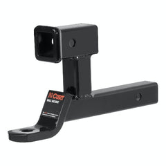 CURT 45810 Multi-Use Ball Mount (2 Shank, 7,500 lbs., 5-13/16 Rise, 1 Ball Hole)