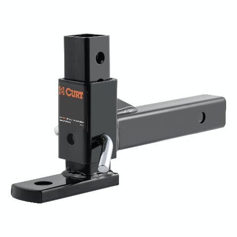 CURT 45812 Adjustable Ball Mount (2 Shank, 1 Ball Hole)