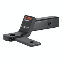 CURT 45820 Sway Tab Ball Mount (2 Shank, 7,500 lbs., 2 Drop)